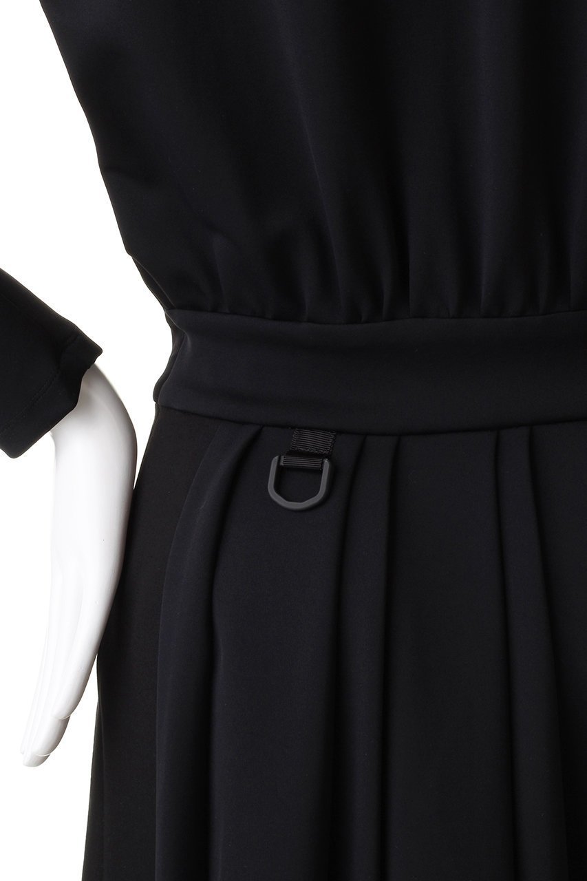 【オブシディアン/OBSIDIAN】のPLEATS ONE PIECE 人気、トレンドファッション・服の通販 founy(ファニー) 　ファッション　Fashion　レディースファッション　Fashion for Women　ワンピース　Dresses　チュニック　Tunic Tops & Dresses　ギャザー　Gathered, Ruffled　スタイリッシュ　Stylish, Fashionable　スポーティ　Sporty, Casual Athletic　チュニック　Tunic, Long Top　フェミニン　Feminine, Girly　モノトーン　Monotone, Black and White　other-6|ID: prp329100003624390 ipo3291000000031396191