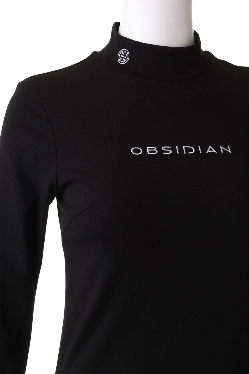 【オブシディアン/OBSIDIAN】のSUVIN PLATINUM HIGHNECK LONGSLEEVE PRINT 人気、トレンドファッション・服の通販 founy(ファニー) 　ファッション　Fashion　レディースファッション　Fashion for Women　トップス・カットソー　Cut & Sew Tops　スポーツウェア　Functional & Stylish Sportswear　スポーツ トップス　Athletic Tops / Workout Tops / Training Shirts　おすすめ　Recommended / Our Picks　なめらか　Smooth, Silky Texture　シンプル　Simple, Minimal　スタイリッシュ　Stylish, Fashionable　スポーツ　Sports, Activewear　スリーブ　Sleeve, Long Sleeve / Short Sleeve　ハイネック　High Neck, Mock Neck　ロング　Long, Long-Length　other-5|ID: prp329100003624394 ipo3291000000036745953