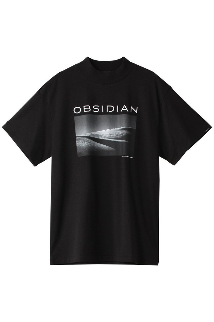 【オブシディアン/OBSIDIAN / MEN】の【MEN】PRINT MOCKNECK T インテリア・キッズ・メンズ・レディースファッション・服の通販 founy(ファニー) https://founy.com/ ファッション Fashion メンズファッション Fashion for Men トップス・カットソー Cut & Sew Tops メンズシャツ Shirts ショート Short, Short Length スリーブ Sleeve, Long Sleeve / Short Sleeve プリント Print, Printed Pattern モックネック Mock Neck, Short Turtleneck ラグジュアリー Luxury, Elegant エレガント 上品 Elegant |ID: prp329100003624401 ipo3291000000032805147