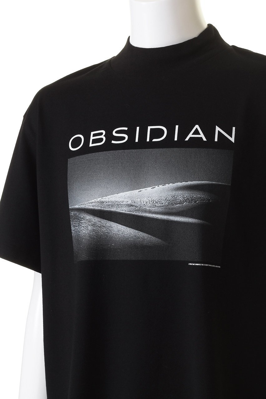 【オブシディアン/OBSIDIAN / MEN】の【MEN】PRINT MOCKNECK T 人気、トレンドファッション・服の通販 founy(ファニー) 　ファッション　Fashion　メンズファッション　Fashion for Men　トップス・カットソー　Cut & Sew Tops　メンズシャツ　Shirts　ショート　Short, Short Length　スリーブ　Sleeve, Long Sleeve / Short Sleeve　プリント　Print, Printed Pattern　モックネック　Mock Neck, Short Turtleneck　ラグジュアリー　Luxury, Elegant　エレガント 上品　Elegant　other-5|ID: prp329100003624401 ipo3291000000032805153
