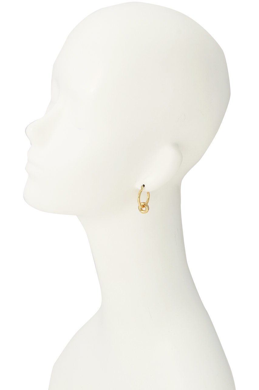 【ローラロンバルディ/LAURA LOMBARDI】のIsola イヤリング 人気、トレンドファッション・服の通販 founy(ファニー) 　ファッション　Fashion　レディースファッション　Fashion for Women　ジュエリー　Jewelry　ファッションリング　Fashion Rings　イヤリング・フープ・ドロップタイプ　Hoop, Drop & Clip Earrings　イヤリング　Earrings　シンプル　Simple, Minimal　チャーム　Charm, Pendant　フープ　Hoop, Hoop Earrings　other-3|ID: prp329100003624477 ipo3291000000035761486