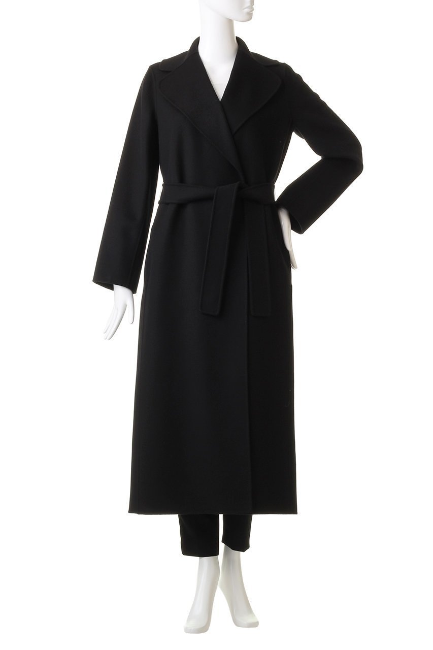 【マックスマーラ/Max Mara】の【 S Max Mara】POLDO ヴァージンウール ラップロングコート 人気、トレンドファッション・服の通販 founy(ファニー) 　ファッション　Fashion　レディースファッション　Fashion for Women　アウター　Coat / Outerwear Collection　コート・ロングコート・ピーコート　Long Coats, Peacoats & More　おすすめ　Recommended / Our Picks　なめらか　Smooth, Silky Texture　シンプル　Simple, Minimal　ラップ　Wrap, Wrap Design　ロング　Long, Long-Length　A/W・秋冬　Autumn/Winter　other-2|ID: prp329100003624511 ipo3291000000036222247