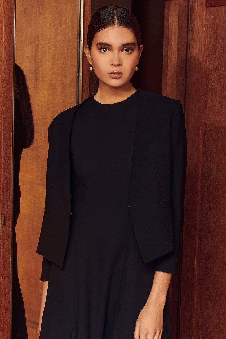 【マリハ/MARIHA】の【City Dress】ギャルソンのジャケット 人気、トレンドファッション・服の通販 founy(ファニー) 　ファッション　Fashion　レディースファッション　WOMEN　アウター　Coat Outerwear　ジャケット　Jackets　ワンピース　Dress　ドレス　Party Dresses　オケージョン　Occasion　カーディガン　Cardigan　コンパクト　Compact　ジャケット　Jacket　ドレス　Dress　フォーマル　Formal　ビジネス 仕事 通勤　Business　定番　Standard　other-8|ID: prp329100003624564 ipo3291000000031396435