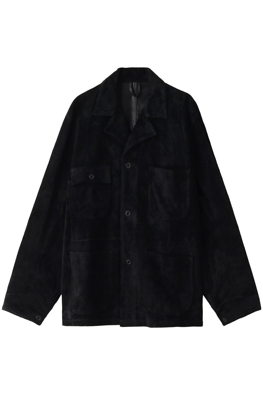 【シシ/sisii / MEN】の【MEN】カバーオール ジャケット インテリア・キッズ・メンズ・レディースファッション・服の通販 founy(ファニー) 　ファッション　Fashion　メンズファッション　Fashion for Men　ジャケット　Jacket, Outerwear　スタンド　Stand Collar, Upright Stand　ビンテージ　Vintage, Retro Style　フラップ　Flap, Flap Pocket　フロント　Front, Front Design　ブルゾン　Blouson, Bomber Jacket　ポケット　Pocket, Pocket Detail　ワーク　Workwear, Utility Style　ブラック|ID: prp329100003624670 ipo3291000000032966803