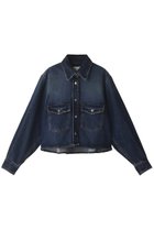 【マルティニーク/martinique】の【HAIKURE】 CHLOE DEEP BLUEジャケット 人気、トレンドファッション・服の通販 founy(ファニー) ファッション Fashion レディースファッション WOMEN アウター Coat Outerwear ジャケット Jackets イタリア Italy ショート Short ジャケット Jacket デニム Denim トレンド Trend ポケット Pocket thumbnail インディゴ|ID: prp329100003624680 ipo3291000000026970641