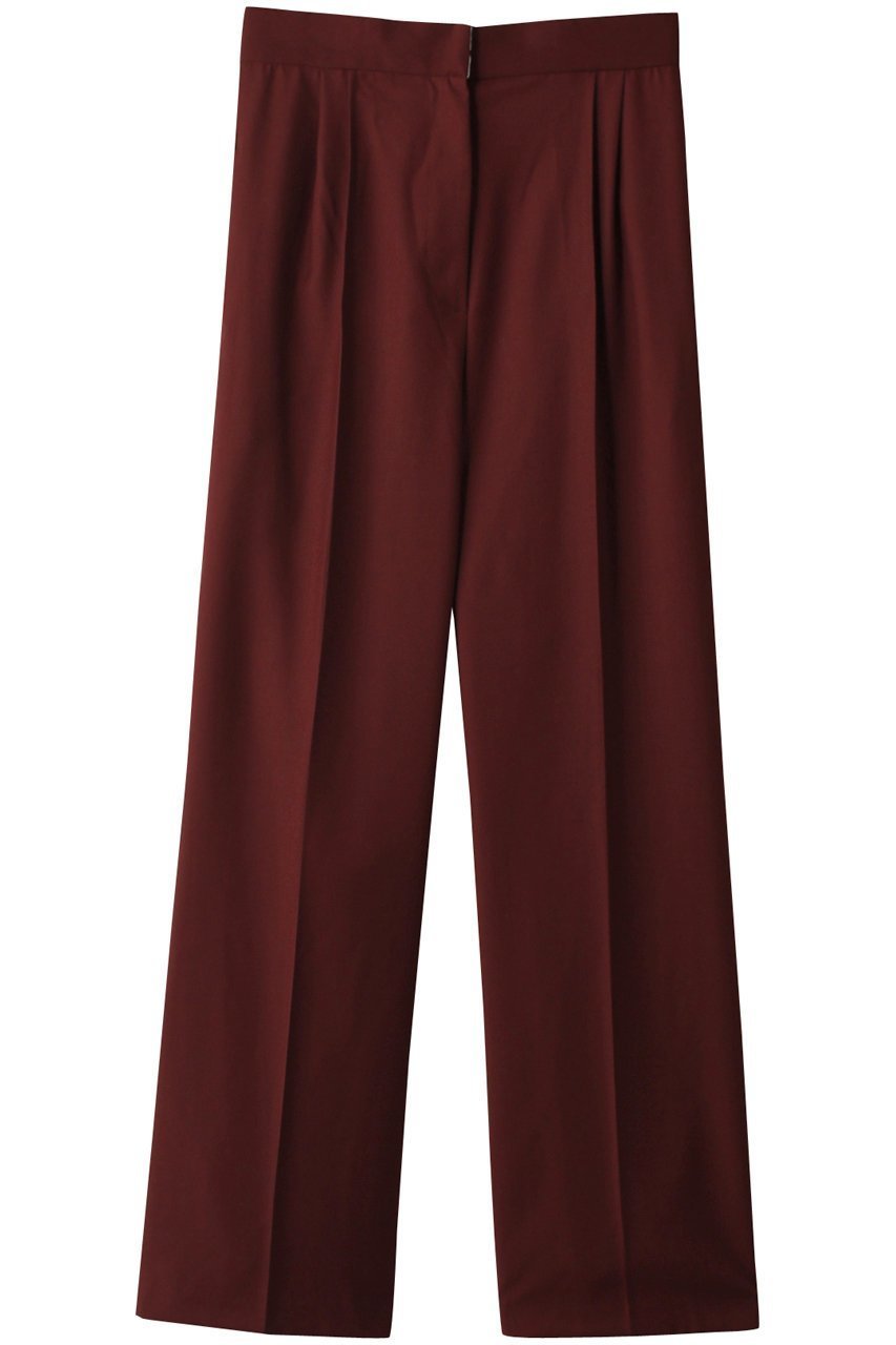 【リムアーク/RIM.ARK】のDouble tuck slacks/スラックス/パンツ インテリア・キッズ・メンズ・レディースファッション・服の通販 founy(ファニー) 　ファッション　Fashion　レディースファッション　Fashion for Women　パンツ　Pants & Trousers　おすすめ　Recommended / Our Picks　シンプル　Simple, Minimal　ストレート　Straight, Straight Cut　スラックス　Slacks, Dress Pants　ボルドー|ID: prp329100003624889 ipo3291000000032921480