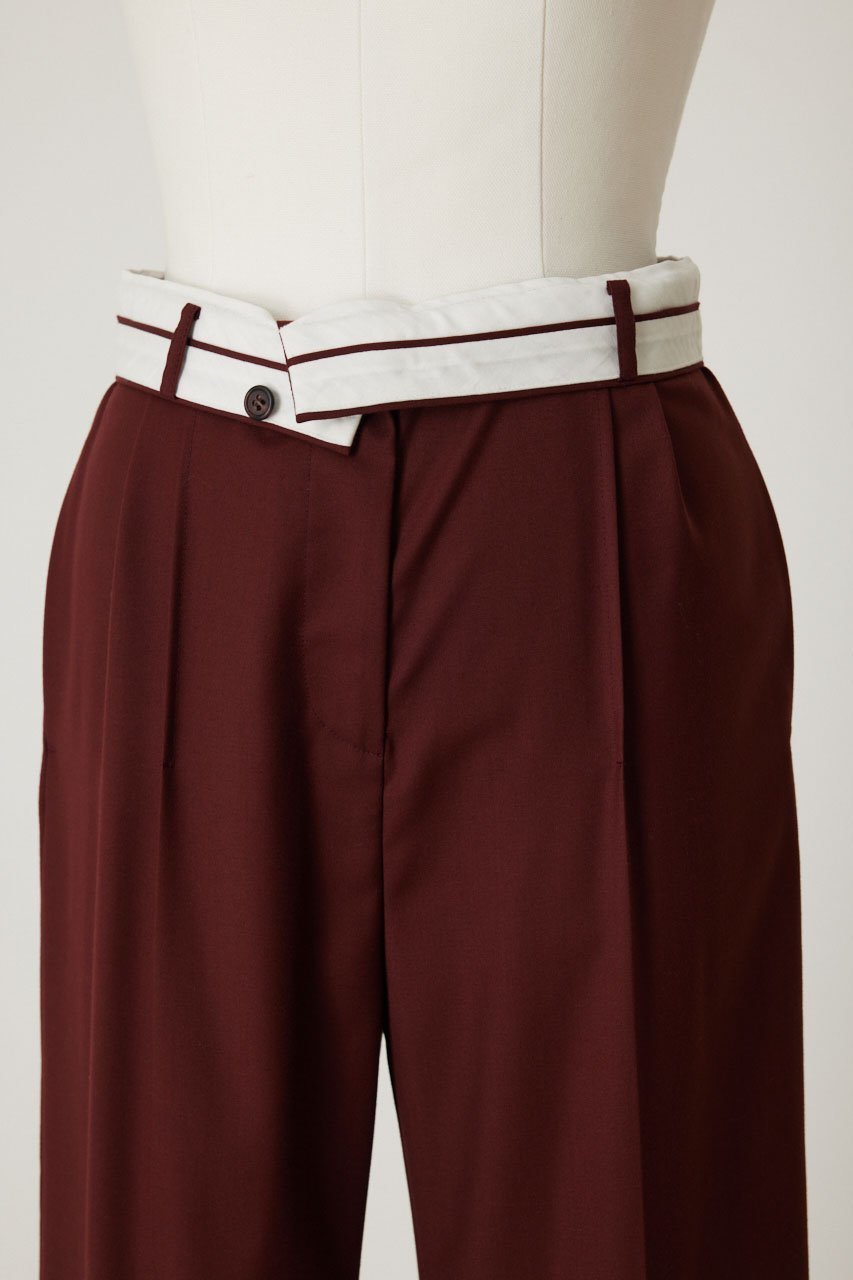 【リムアーク/RIM.ARK】のDouble tuck slacks/スラックス/パンツ 人気、トレンドファッション・服の通販 founy(ファニー) 　ファッション　Fashion　レディースファッション　Fashion for Women　パンツ　Pants & Trousers　おすすめ　Recommended / Our Picks　シンプル　Simple, Minimal　ストレート　Straight, Straight Cut　スラックス　Slacks, Dress Pants　other-7|ID: prp329100003624889 ipo3291000000032921538