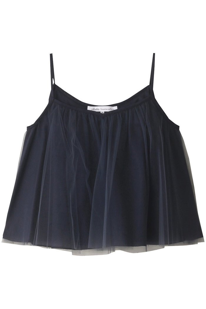 【ビリティス ディセッタン/Bilitis dix-sept ans】のチュチュキャミソール インテリア・キッズ・メンズ・レディースファッション・服の通販 founy(ファニー) https://founy.com/ ファッション Fashion レディースファッション Fashion for Women トップス・カットソー Cut & Sew Tops キャミソール&ノースリーブ Camisoles & Sleeveless Tops シャツ・ブラウス・オフィスカジュアル Elegant Blouses & Button-Ups キャミソール Camisole, Spaghetti Strap Top チュール Tulip, Tulip Motif デニム Denim, Jeans Material ノースリーブ Sleeveless, No-Sleeve フレア Flare, Flared |ID: prp329100003624910 ipo3291000000036397505