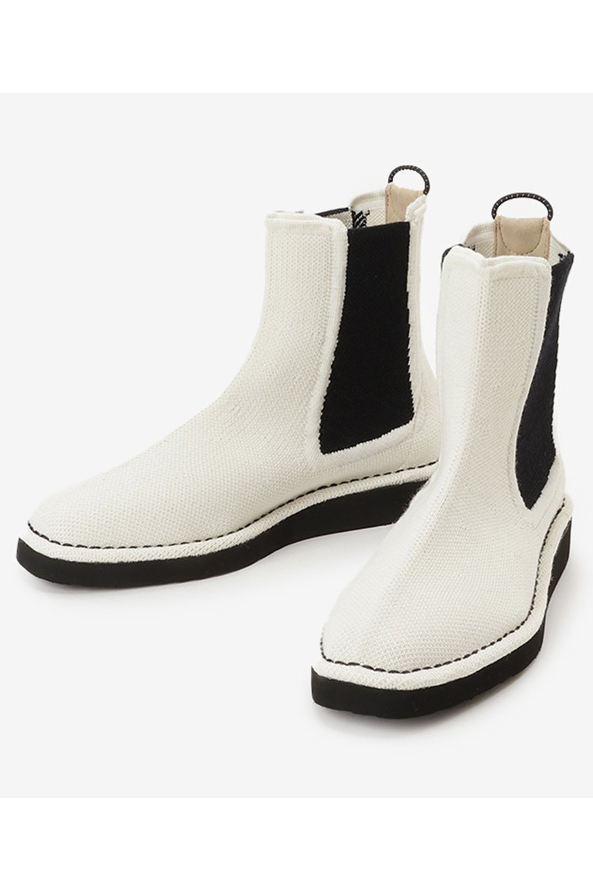 【オッフェン/Offen】のsquareboots-CHELSEA インテリア・キッズ・メンズ・レディースファッション・服の通販 founy(ファニー) 　ファッション　Fashion　レディースファッション　WOMEN　厚底　Platforms　クッション　Cushion　軽量　Lightweight　ショート　Short　ミックス　Mix　おすすめ　Recommend　IVORY|ID: prp329100003624919 ipo3291000000029298712