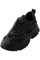 【セーブ ザ ダック/STEVE MADDEN / MEN】の【MEN】POSSESS ボリュームソールスニーカー 人気、トレンドファッション・服の通販 founy(ファニー) ファッション Fashion メンズファッション Fashion for Men シューズ・靴 Shoes スニーカー / カジュアルにもスポーティにも Sneakers & Trainers スニーカー Sneakers, Trainers スポーティ Sporty, Casual Athletic ベーシック Basic, Essential 再入荷 Restock / Back in Stock thumbnail ブラック|ID: prp329100003624923 ipo3291000000032887637
