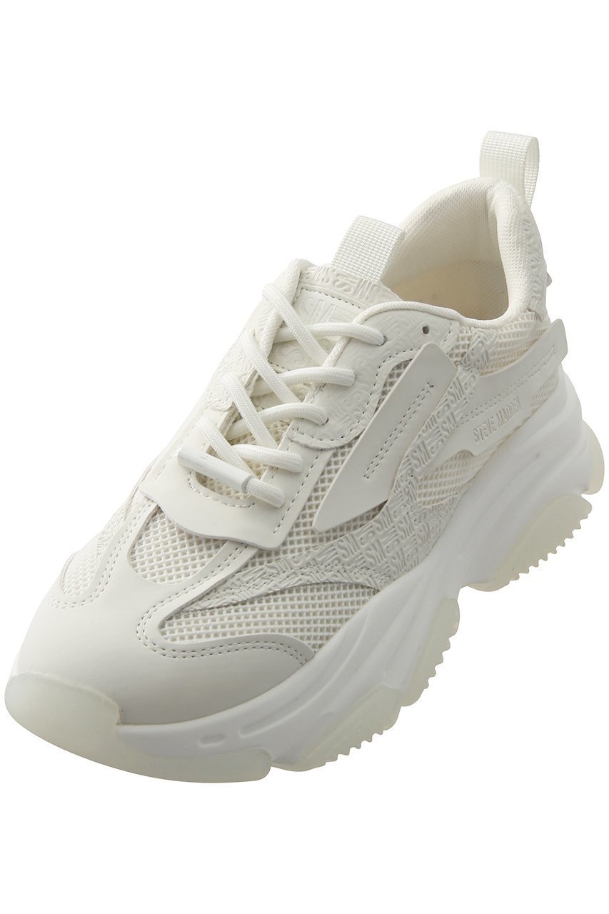 【セーブ ザ ダック/STEVE MADDEN / MEN】の【MEN】POSSESS ボリュームソールスニーカー インテリア・キッズ・メンズ・レディースファッション・服の通販 founy(ファニー) 　ファッション　Fashion　メンズファッション　Fashion for Men　シューズ・靴　Shoes　スニーカー / カジュアルにもスポーティにも　Sneakers & Trainers　スニーカー　Sneakers, Trainers　スポーティ　Sporty, Casual Athletic　ベーシック　Basic, Essential　再入荷　Restock / Back in Stock　ホワイト|ID: prp329100003624923 ipo3291000000032887643