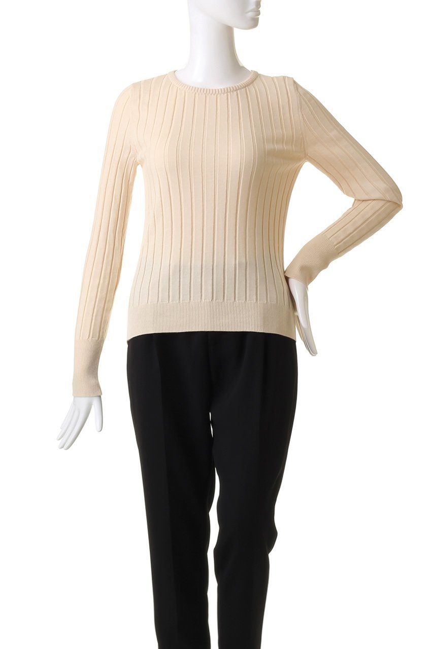 【プリスティン/PRISTINE】のワイドリブクルーPO 人気、トレンドファッション・服の通販 founy(ファニー) 　ファッション　Fashion　レディースファッション　Fashion for Women　トップス・カットソー　Cut & Sew Tops　ニット　Knit Tops & Sweaters　カジュアルプルオーバー・ニットトップス　Pullovers & Knit Tops / Casual Pullovers　なめらか　Smooth, Silky Texture　フィット　Fit, Slim Fit　ベーシック　Basic, Essential　ロング　Long, Long-Length　エレガント 上品　Elegant　定番　Standard, Basic Item　A/W・秋冬　Autumn/Winter　other-2|ID: prp329100003625004 ipo3291000000036906534