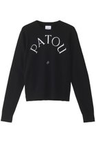 【パトゥ/PATOU】のPATOU ジャカードニット ロングスリーブトップス ブラック|ID: prp329100003625008 ipo3291000000029828046