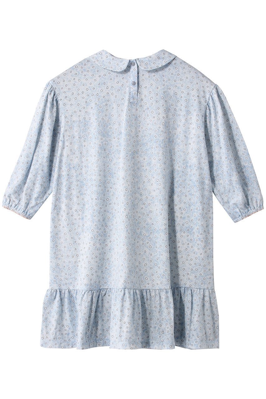 【ミナ ペルホネン/mina perhonen / KIDS】の【KIDS】yume-hoshi ワンピース ライトブルー 140 人気、トレンドファッション・服の通販 founy(ファニー) 　ファッション　Fashion　キッズファッション　Fashion for Kids　ワンピース　Dresses　ギャザー　Gathered, Ruffled　ポケット　Pocket, Pocket Detail　other-2|ID: prp329100003625198 ipo3291000000036235987