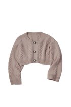 【デイジーリン/DAISY LIN】のふわとろ Daisy Cashmere Cardigan パウダーベージュ|ID: prp329100003625212 ipo3291000000023825511