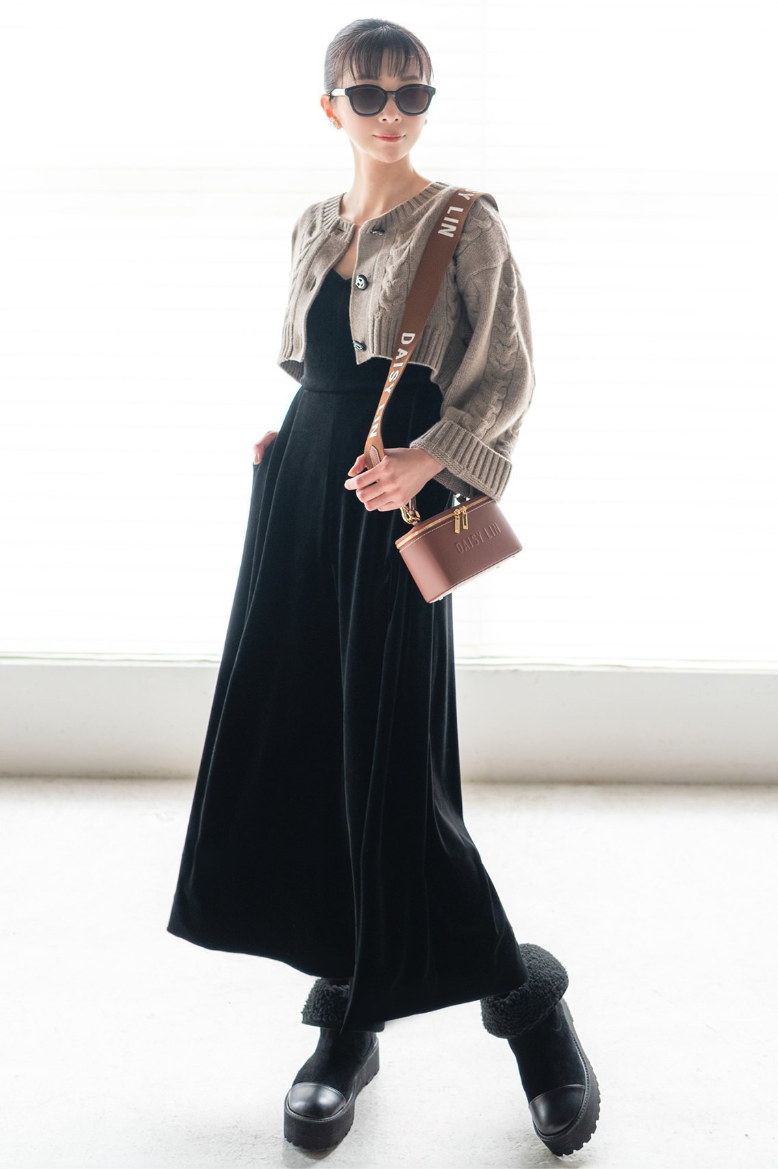 【デイジーリン/DAISY LIN】のふわとろ Daisy Cashmere Cardigan 人気、トレンドファッション・服の通販 founy(ファニー) 　ファッション　Fashion　レディースファッション　Fashion for Women　トップス・カットソー　Cut & Sew Tops　ニット　Knit Tops & Sweaters　カーディガン・羽織り　Layered Style Cardigans　カーディガン　Cardigan, Knitwear　クロップド　Cropped, Short Length　秋　Autumn　other-6|ID: prp329100003625212 ipo3291000000036098347