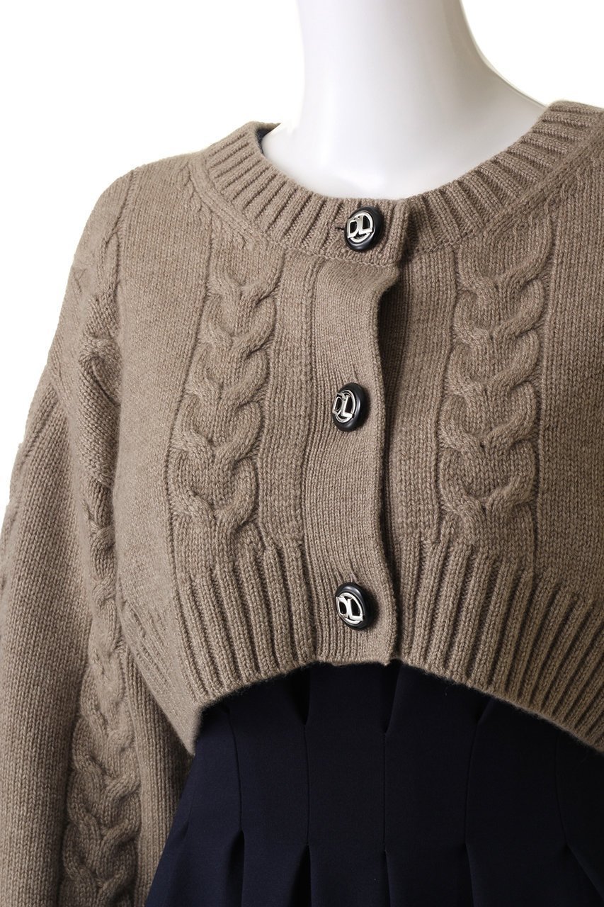 【デイジーリン/DAISY LIN】のふわとろ Daisy Cashmere Cardigan 人気、トレンドファッション・服の通販 founy(ファニー) 　ファッション　Fashion　レディースファッション　Fashion for Women　トップス・カットソー　Cut & Sew Tops　ニット　Knit Tops & Sweaters　カーディガン・羽織り　Layered Style Cardigans　カーディガン　Cardigan, Knitwear　クロップド　Cropped, Short Length　秋　Autumn　other-5|ID: prp329100003625212 ipo3291000000036759699