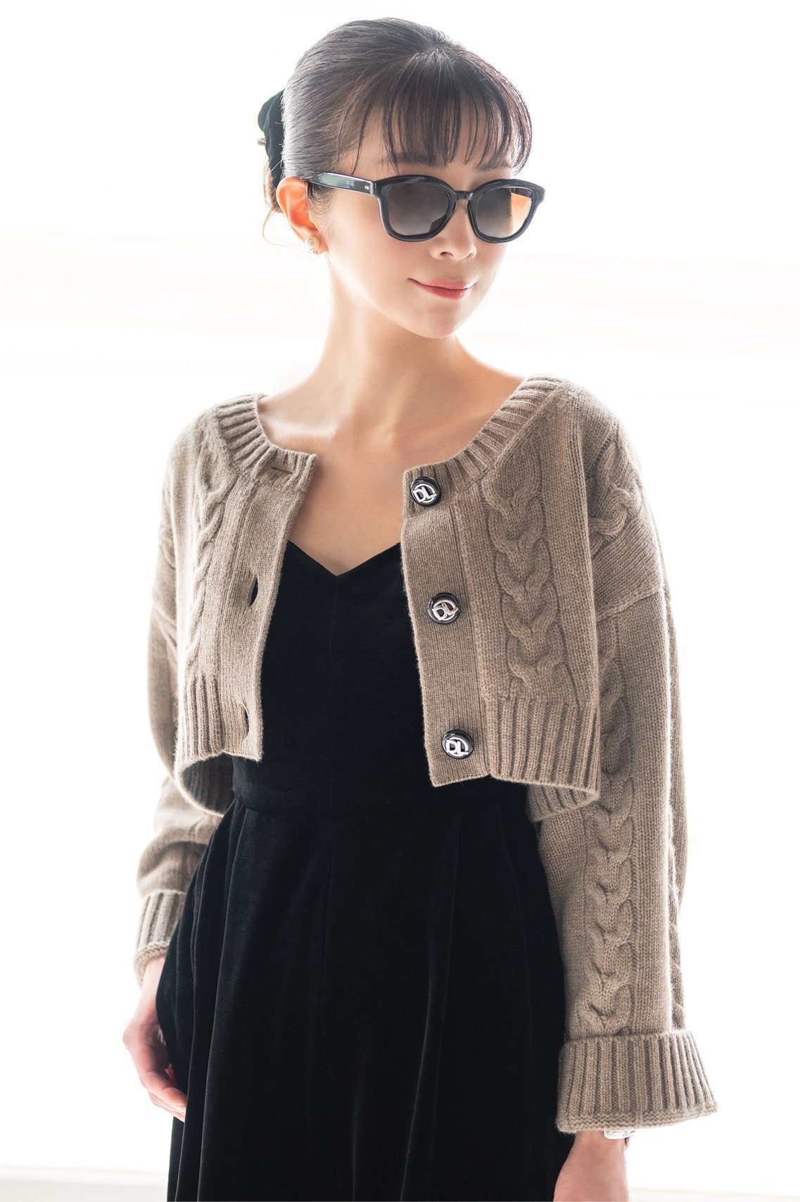 【デイジーリン/DAISY LIN】のふわとろ Daisy Cashmere Cardigan 人気、トレンドファッション・服の通販 founy(ファニー) 　ファッション　Fashion　レディースファッション　Fashion for Women　トップス・カットソー　Cut & Sew Tops　ニット　Knit Tops & Sweaters　カーディガン・羽織り　Layered Style Cardigans　カーディガン　Cardigan, Knitwear　クロップド　Cropped, Short Length　秋　Autumn　other-7|ID: prp329100003625212 ipo3291000000036759701