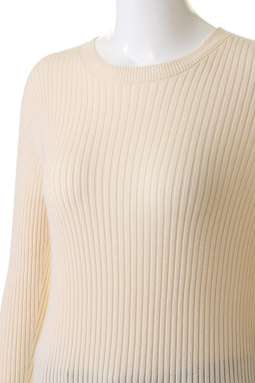 【ナナデコール/nanadecor】のコットンエアリーリブクルーネック 人気、トレンドファッション・服の通販 founy(ファニー) ファッション Fashion レディースファッション Fashion for Women トップス・カットソー Cut & Sew Tops シャツ・ブラウス・オフィスカジュアル Elegant Blouses & Button-Ups ロングTシャツ・Tシャツ Longline T-Shirts & Tees カットソー・ベーシックTシャツ Cut-and-Sewn Tops / Stretch Tees & Basics インナー Innerwear シンプル Simple, Minimal ストライプ Stripe, Striped Pattern スリーブ Sleeve, Long Sleeve / Short Sleeve ロング Long, Long-Length other-5|ID: prp329100003625358 ipo3291000000032890846