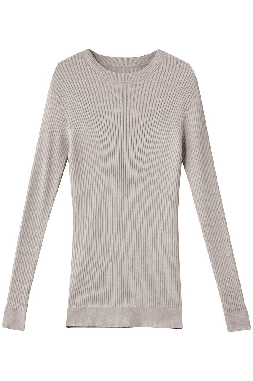 【ナナデコール/nanadecor】のコットンエアリーリブクルーネック インテリア・キッズ・メンズ・レディースファッション・服の通販 founy(ファニー) ファッション Fashion レディースファッション Fashion for Women トップス・カットソー Cut & Sew Tops シャツ・ブラウス・オフィスカジュアル Elegant Blouses & Button-Ups ロングTシャツ・Tシャツ Longline T-Shirts & Tees カットソー・ベーシックTシャツ Cut-and-Sewn Tops / Stretch Tees & Basics インナー Innerwear シンプル Simple, Minimal ストライプ Stripe, Striped Pattern スリーブ Sleeve, Long Sleeve / Short Sleeve ロング Long, Long-Length ライトグレー|ID: prp329100003625358 ipo3291000000034091522