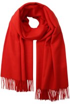 【デミーリー/DEMYLEE】のANNIKA カシミヤフリンジストール レッド|ID: prp329100003625385 ipo3291000000035349739