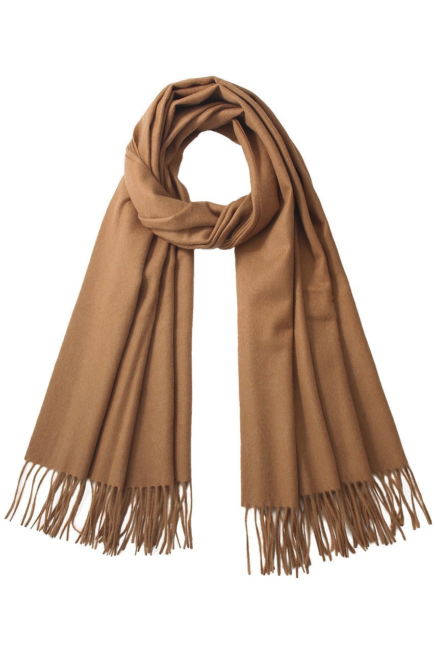 【デミーリー/DEMYLEE】のANNIKA カシミヤフリンジストール インテリア・キッズ・メンズ・レディースファッション・服の通販 founy(ファニー) 　ファッション　Fashion　レディースファッション　Fashion for Women　ストール　Soft & Warm Scarves　マフラー・スヌード / 冬小物の定番　Scarves & Mufflers　シンプル　Simple, Minimal　ストール　Stole, Wrap　フリンジ　Fringe, Tassel　マフラー　Scarf, Muffler　定番　Standard, Basic Item　ブラウン|ID: prp329100003625385 ipo3291000000035349741