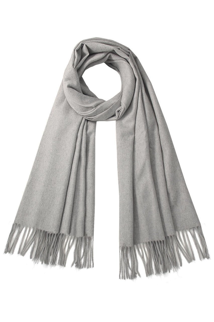 【デミーリー/DEMYLEE】のANNIKA カシミヤフリンジストール インテリア・キッズ・メンズ・レディースファッション・服の通販 founy(ファニー) 　ファッション　Fashion　レディースファッション　Fashion for Women　ストール　Soft & Warm Scarves　マフラー・スヌード / 冬小物の定番　Scarves & Mufflers　シンプル　Simple, Minimal　ストール　Stole, Wrap　フリンジ　Fringe, Tassel　マフラー　Scarf, Muffler　定番　Standard, Basic Item　ライトグレー|ID: prp329100003625385 ipo3291000000035349743