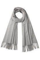 【デミーリー/DEMYLEE】のANNIKA カシミヤフリンジストール ライトグレー|ID: prp329100003625385 ipo3291000000035802519