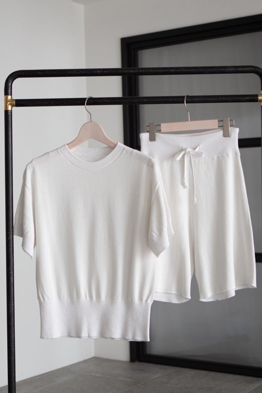 【ネテネ/NETENE】のリブニットショートパンツ 人気、トレンドファッション・服の通販 founy(ファニー) 　ファッション　Fashion　レディースファッション　Fashion for Women　パンツ　Pants & Trousers　ショートパンツ・ハーフパンツ　High-Waisted & Relaxed Shorts　サマー　Summer, Summer Style　ショート　Short, Short Length　フレア　Flare, Flared　other-7|ID: prp329100003625393 ipo3291000000032829741