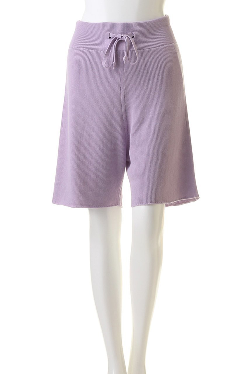 【ネテネ/NETENE】のリブニットショートパンツ 人気、トレンドファッション・服の通販 founy(ファニー) 　ファッション　Fashion　レディースファッション　Fashion for Women　パンツ　Pants & Trousers　ショートパンツ・ハーフパンツ　High-Waisted & Relaxed Shorts　サマー　Summer, Summer Style　ショート　Short, Short Length　フレア　Flare, Flared　other-2|ID: prp329100003625393 ipo3291000000034462939