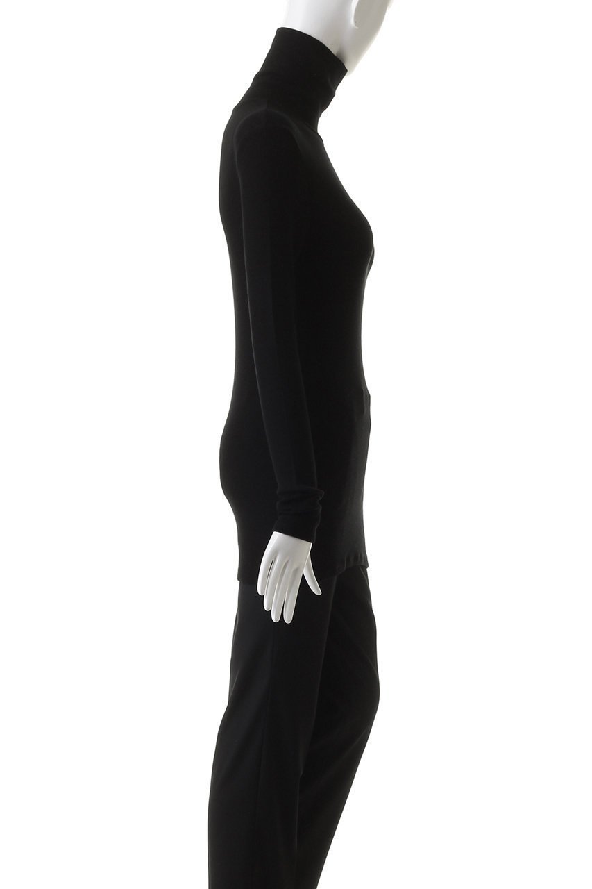 【スリー ドッツ/three dots】のリブジャージー タートルトップ 人気、トレンドファッション・服の通販 founy(ファニー) 　ファッション　Fashion　レディースファッション　Fashion for Women　トップス・カットソー　Cut & Sew Tops　シャツ・ブラウス・オフィスカジュアル　Elegant Blouses & Button-Ups　ロングTシャツ・Tシャツ　Longline T-Shirts & Tees　カットソー・ベーシックTシャツ　Cut-and-Sewn Tops / Stretch Tees & Basics　とろみ　Fluid, Flowy Fabric　インナー　Innerwear　シンプル　Simple, Minimal　スリーブ　Sleeve, Long Sleeve / Short Sleeve　タートル　Turtleneck, Turtle Collar　タートルネック　Turtleneck, High Neck　ロング　Long, Long-Length　other-3|ID: prp329100003625397 ipo3291000000032891640