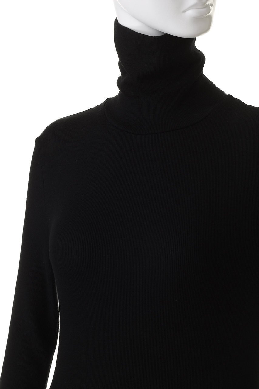 【スリー ドッツ/three dots】のリブジャージー タートルトップ 人気、トレンドファッション・服の通販 founy(ファニー) 　ファッション　Fashion　レディースファッション　Fashion for Women　トップス・カットソー　Cut & Sew Tops　シャツ・ブラウス・オフィスカジュアル　Elegant Blouses & Button-Ups　ロングTシャツ・Tシャツ　Longline T-Shirts & Tees　カットソー・ベーシックTシャツ　Cut-and-Sewn Tops / Stretch Tees & Basics　とろみ　Fluid, Flowy Fabric　インナー　Innerwear　シンプル　Simple, Minimal　スリーブ　Sleeve, Long Sleeve / Short Sleeve　タートル　Turtleneck, Turtle Collar　タートルネック　Turtleneck, High Neck　ロング　Long, Long-Length　other-5|ID: prp329100003625397 ipo3291000000032891647