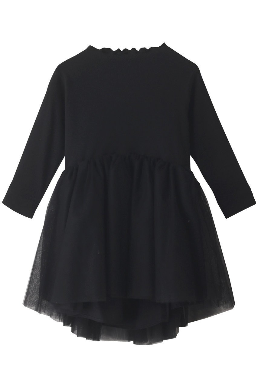 【アミカ/AMICA / KIDS】の【Baby&Kids】チュチュT-ドレス インテリア・キッズ・メンズ・レディースファッション・服の通販 founy(ファニー) 　ファッション　Fashion　キッズファッション　Fashion for Kids　ワンピース　Dresses　おすすめ　Recommended / Our Picks　チュール　Tulip, Tulip Motif　ドレス　Dress, One-Piece　今季　This Season, Current Season　ブラック(4Y-6Y)|ID: prp329100003625439 ipo3291000000032843861