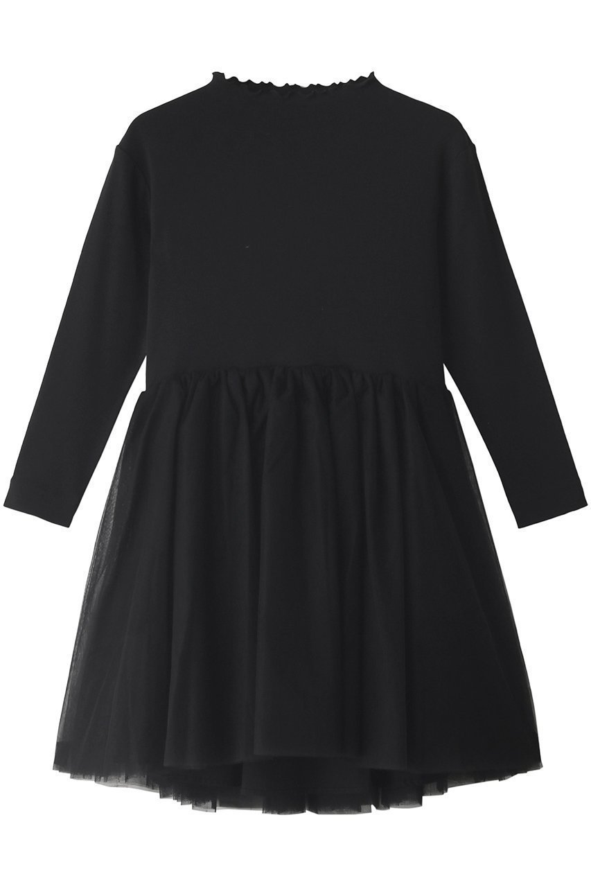 【アミカ/AMICA / KIDS】の【Baby&Kids】チュチュT-ドレス インテリア・キッズ・メンズ・レディースファッション・服の通販 founy(ファニー) 　ファッション　Fashion　キッズファッション　Fashion for Kids　ワンピース　Dresses　おすすめ　Recommended / Our Picks　チュール　Tulip, Tulip Motif　ドレス　Dress, One-Piece　今季　This Season, Current Season　ブラック(9Y-11Y)|ID: prp329100003625439 ipo3291000000032843872
