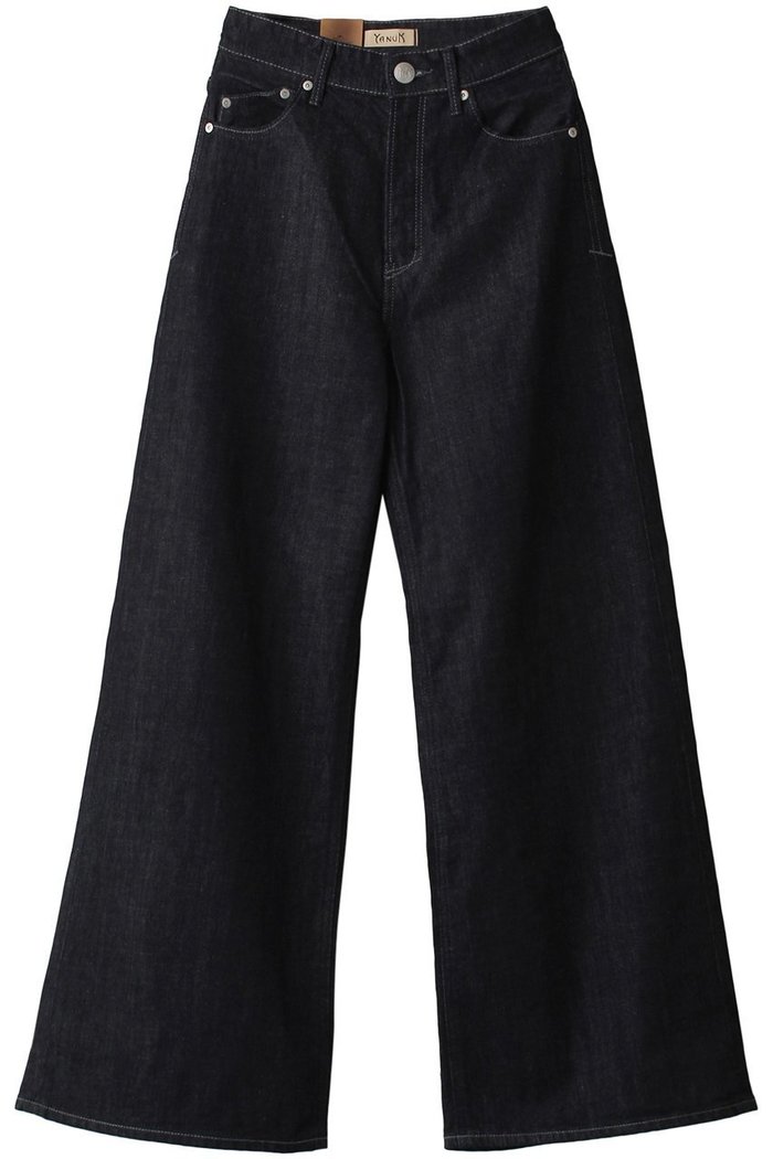 【ヤヌーク/YANUK】のワイドフレアデニム インテリア・キッズ・メンズ・レディースファッション・服の通販 founy(ファニー) https://founy.com/ ファッション Fashion レディースファッション Fashion for Women パンツ Pants & Trousers デニムパンツ・ジーンズ・美脚デニム Denim Jeans & Pants デニム Denim, Jeans Material フレア Flare, Flared ロング Long, Long-Length |ID: prp329100003625443 ipo3291000000035945816