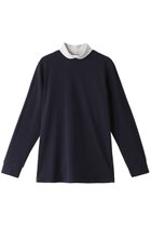 【ミズイロ インド/mizuiro ind】のround collar high neck P/O プルオーバー navy|ID: prp329100003625468 ipo3291000000028403927