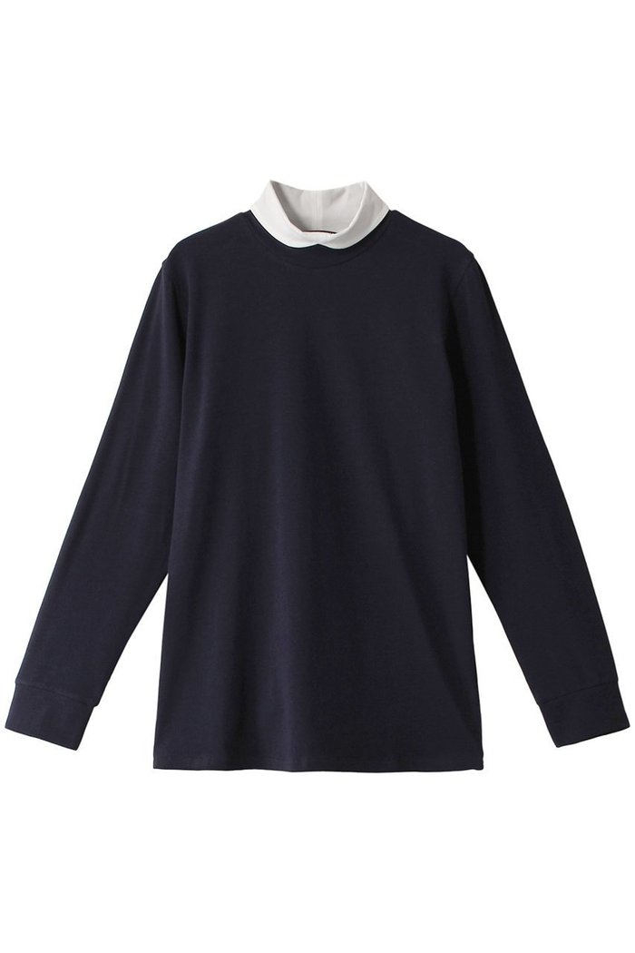 【ミズイロ インド/mizuiro ind】のround collar high neck P/O プルオーバー インテリア・キッズ・メンズ・レディースファッション・服の通販 founy(ファニー) https://founy.com/ ファッション Fashion レディースファッション Fashion for Women トップス・カットソー Cut & Sew Tops シャツ・ブラウス・オフィスカジュアル Elegant Blouses & Button-Ups ロングTシャツ・Tシャツ Longline T-Shirts & Tees カジュアルプルオーバー・ニットトップス Pullovers & Knit Tops / Casual Pullovers カットソー・ベーシックTシャツ Cut-and-Sewn Tops / Stretch Tees & Basics インナー Innerwear ストレッチ Stretch, Stretchy Fabric スリーブ Sleeve, Long Sleeve / Short Sleeve ハイネック High Neck, Mock Neck ラウンド Round, Round Neck ロング Long, Long-Length 春 Spring |ID: prp329100003625468 ipo3291000000035736459