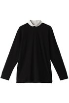 【ミズイロ インド/mizuiro ind】のround collar high neck P/O プルオーバー black|ID: prp329100003625468 ipo3291000000036989013