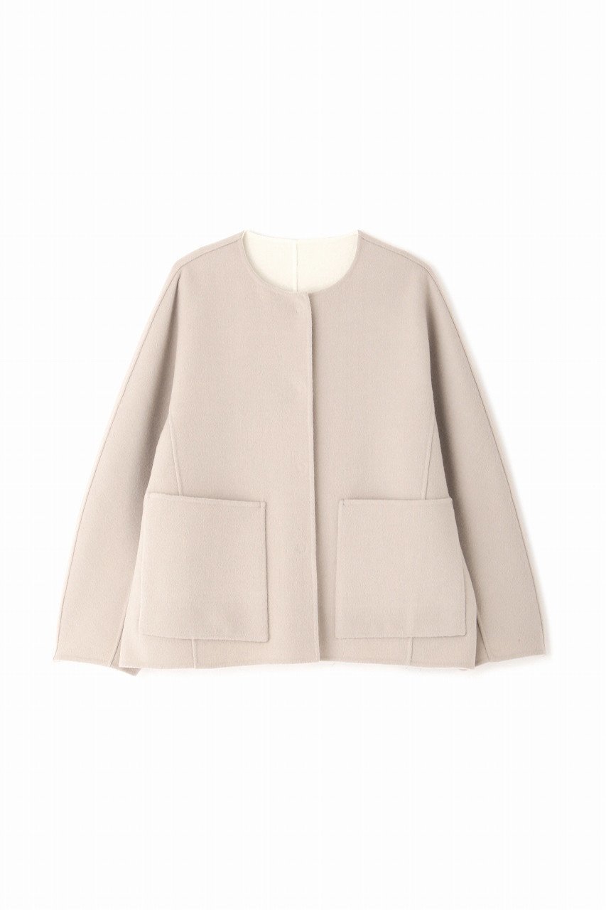 【アドーア/ADORE】のカシミヤ混 2TONE リバージャケット 人気、トレンドファッション・服の通販 founy(ファニー) ファッション Fashion レディースファッション Fashion for Women アウター Coat / Outerwear Collection レディースジャケット・軽アウター Jackets なめらか Smooth, Silky Texture カッティング Cutting Detail ショルダー Shoulder, Shoulder Strap ジャケット Jacket, Outerwear ドロップ Drop Shoulder, Dropped Style パッチ Patch, Appliqué ポケット Pocket, Pocket Detail リバーシブル Reversible, Two-Sided 別注 Limited Edition, Custom Order 定番 Standard, Basic Item other-1|ID: prp329100003625593 ipo3291000000034336651