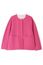 【アドーア/ADORE】のカシミヤ混 2TONE リバージャケット ピンク|ID: prp329100003625593 ipo3291000000035587326