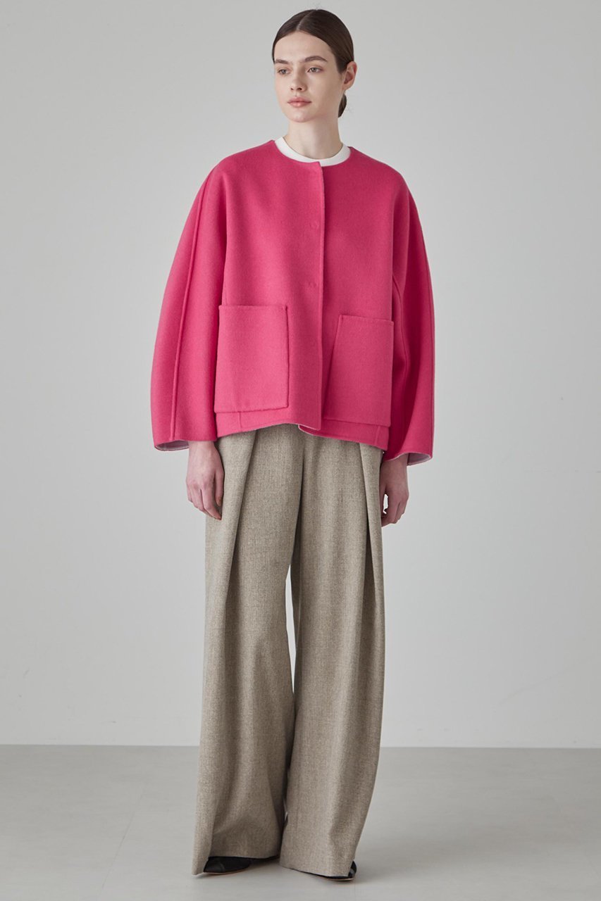 【アドーア/ADORE】のカシミヤ混 2TONE リバージャケット 人気、トレンドファッション・服の通販 founy(ファニー) 　ファッション　Fashion　レディースファッション　Fashion for Women　アウター　Coat / Outerwear Collection　レディースジャケット・軽アウター　Jackets　なめらか　Smooth, Silky Texture　カッティング　Cutting Detail　ショルダー　Shoulder, Shoulder Strap　ジャケット　Jacket, Outerwear　ドロップ　Drop Shoulder, Dropped Style　パッチ　Patch, Appliqué　ポケット　Pocket, Pocket Detail　リバーシブル　Reversible, Two-Sided　別注　Limited Edition, Custom Order　定番　Standard, Basic Item　other-3|ID: prp329100003625593 ipo3291000000036749876