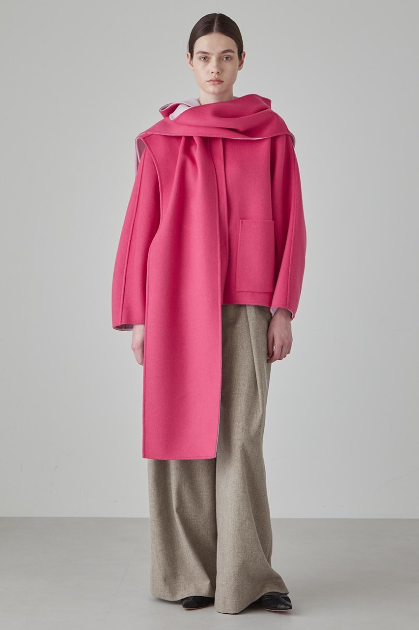 【アドーア/ADORE】のカシミヤ混 2TONE リバージャケット 人気、トレンドファッション・服の通販 founy(ファニー) 　ファッション　Fashion　レディースファッション　Fashion for Women　アウター　Coat / Outerwear Collection　レディースジャケット・軽アウター　Jackets　なめらか　Smooth, Silky Texture　カッティング　Cutting Detail　ショルダー　Shoulder, Shoulder Strap　ジャケット　Jacket, Outerwear　ドロップ　Drop Shoulder, Dropped Style　パッチ　Patch, Appliqué　ポケット　Pocket, Pocket Detail　リバーシブル　Reversible, Two-Sided　別注　Limited Edition, Custom Order　定番　Standard, Basic Item　other-4|ID: prp329100003625593 ipo3291000000036749877