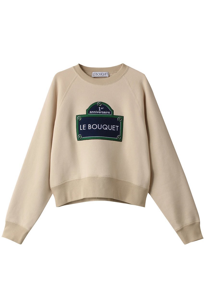 【ルブーケ/LE BOUQUET】の1er Anniversaire スウェット トップス インテリア・キッズ・メンズ・レディースファッション・服の通販 founy(ファニー) 　ファッション　Fashion　レディースファッション　WOMEN　トップス・カットソー　Tops/Tshirt　シャツ/ブラウス　Shirts/Blouses　パーカ　Sweats　ロング / Tシャツ　T-Shirts　スウェット　Sweat　カットソー　Cut and Sewn　スウェット　クリーム|ID: prp329100003625622 ipo3291000000023827230