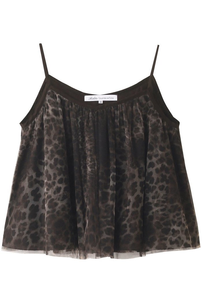 【ビリティス ディセッタン/Bilitis dix-sept ans】のレオパードチュチュキャミソール インテリア・キッズ・メンズ・レディースファッション・服の通販 founy(ファニー) https://founy.com/ ファッション Fashion レディースファッション Fashion for Women トップス・カットソー Cut & Sew Tops キャミソール&ノースリーブ Camisoles & Sleeveless Tops シャツ・ブラウス・オフィスカジュアル Elegant Blouses & Button-Ups ロングTシャツ・Tシャツ Longline T-Shirts & Tees カットソー・ベーシックTシャツ Cut-and-Sewn Tops / Stretch Tees & Basics キャミソール Camisole, Spaghetti Strap Top タンク Tank Top, Sleeveless Top レオパード Leopard, Animal Print 再入荷 Restock / Back in Stock |ID: prp329100003625660 ipo3291000000036794312