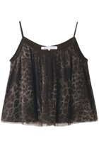 【ビリティス ディセッタン/Bilitis dix-sept ans】のレオパードチュチュキャミソール ダークブラウン|ID: prp329100003625660 ipo3291000000036794313