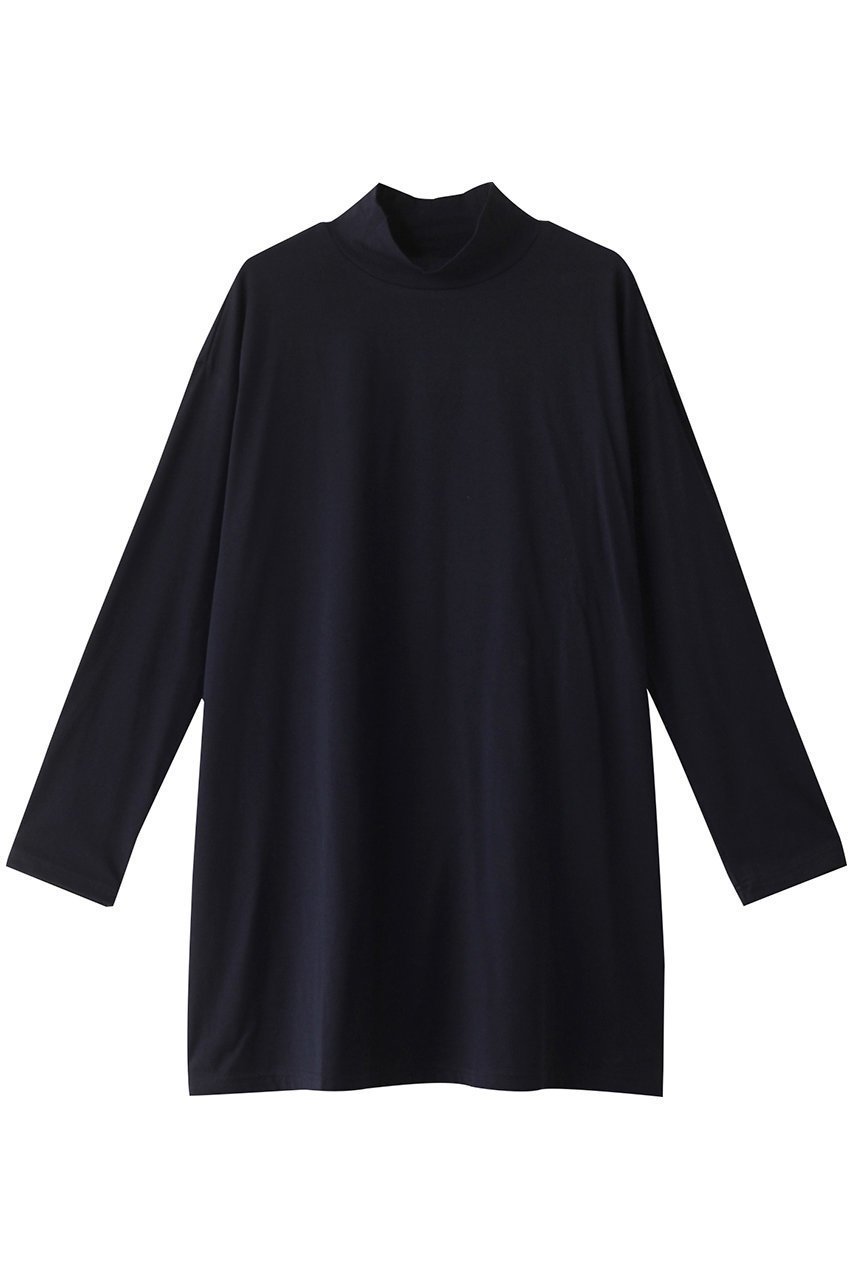 【ミズイロ インド/mizuiro ind】のhigh neck wide tunic チュニック インテリア・キッズ・メンズ・レディースファッション・服の通販 founy(ファニー) 　ファッション　Fashion　レディースファッション　WOMEN　ワンピース　Dress　チュニック　Tunic　シンプル　Simple　チュニック　Tunic　ハイネック　High Neck　エレガント 上品　Elegant　NEW・新作・新着・新入荷　New Arrivals　navy|ID: prp329100003625680 ipo3291000000028350448