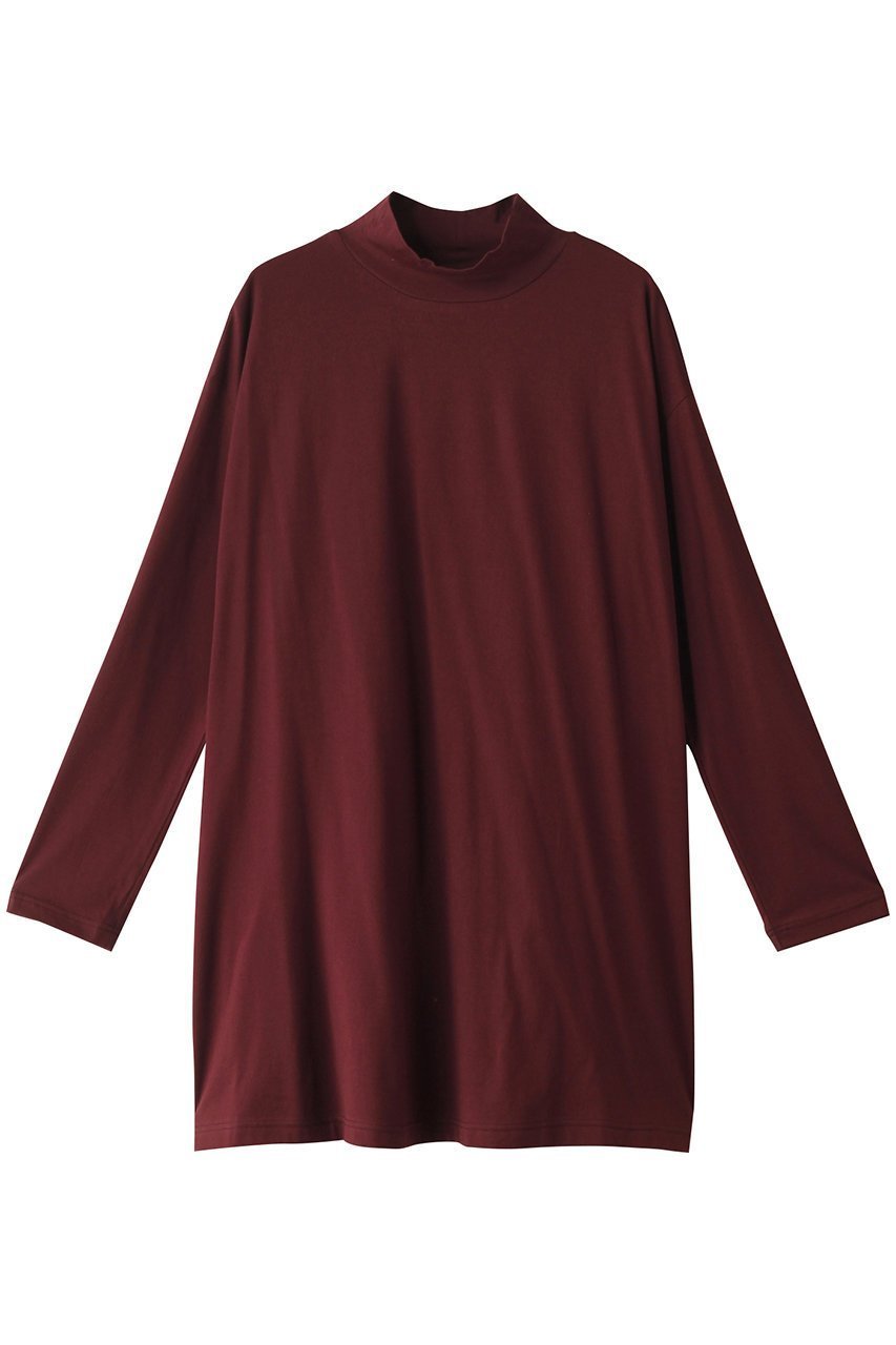【ミズイロ インド/mizuiro ind】のhigh neck wide tunic チュニック インテリア・キッズ・メンズ・レディースファッション・服の通販 founy(ファニー) 　ファッション　Fashion　レディースファッション　Fashion for Women　ワンピース　Dresses　チュニック　Tunic Tops & Dresses　シンプル　Simple, Minimal　チュニック　Tunic, Long Top　ハイネック　High Neck, Mock Neck　エレガント 上品　Elegant　wine|ID: prp329100003625680 ipo3291000000032893162