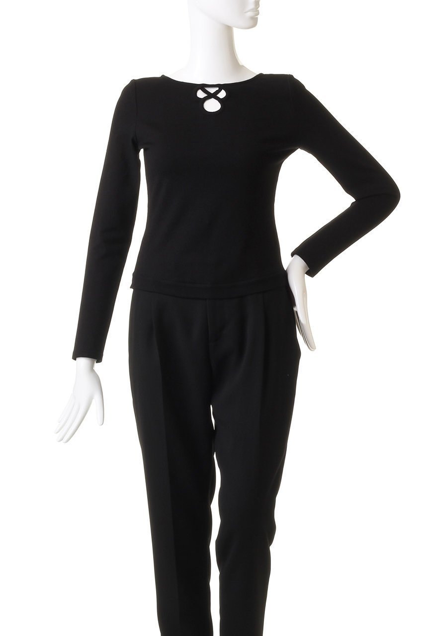 【デイジーリン/DAISY LIN】のKnit Top “Fortune Clover” 人気、トレンドファッション・服の通販 founy(ファニー) 　ファッション　Fashion　レディースファッション　Fashion for Women　トップス・カットソー　Cut & Sew Tops　ニット　Knit Tops & Sweaters　カジュアルプルオーバー・ニットトップス　Pullovers & Knit Tops / Casual Pullovers　ウォッシャブル　Machine Washable　シェイプ　Shape, Slim Fit　ショルダー　Shoulder, Shoulder Strap　シンプル　Simple, Minimal　ストレッチ　Stretch, Stretchy Fabric　モチーフ　Motif, Design Theme　エレガント 上品　Elegant　other-2|ID: prp329100003625774 ipo3291000000032957784