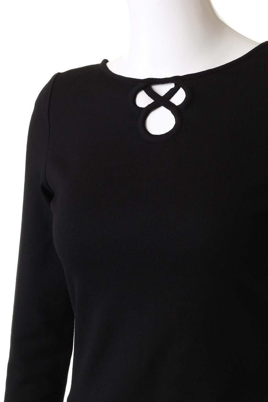 【デイジーリン/DAISY LIN】のKnit Top “Fortune Clover” 人気、トレンドファッション・服の通販 founy(ファニー) 　ファッション　Fashion　レディースファッション　Fashion for Women　トップス・カットソー　Cut & Sew Tops　ニット　Knit Tops & Sweaters　カジュアルプルオーバー・ニットトップス　Pullovers & Knit Tops / Casual Pullovers　ウォッシャブル　Machine Washable　シェイプ　Shape, Slim Fit　ショルダー　Shoulder, Shoulder Strap　シンプル　Simple, Minimal　ストレッチ　Stretch, Stretchy Fabric　モチーフ　Motif, Design Theme　エレガント 上品　Elegant　other-5|ID: prp329100003625774 ipo3291000000032957794