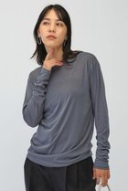 【カオス/Chaos】のソフィアTシャツ 人気、トレンドファッション・服の通販 founy(ファニー) ファッション Fashion レディースファッション WOMEN トップス・カットソー Tops/Tshirt シャツ/ブラウス Shirts/Blouses ロング / Tシャツ T-Shirts カットソー Cut and Sewn おすすめ Recommend インナー Inner カーディガン Cardigan ジャケット Jacket スリーブ Sleeve ロング Long エレガント 上品 Elegant 再入荷 Restock/Back In Stock/Re Arrival thumbnail グレー|ID: prp329100003625818 ipo3291000000027764602